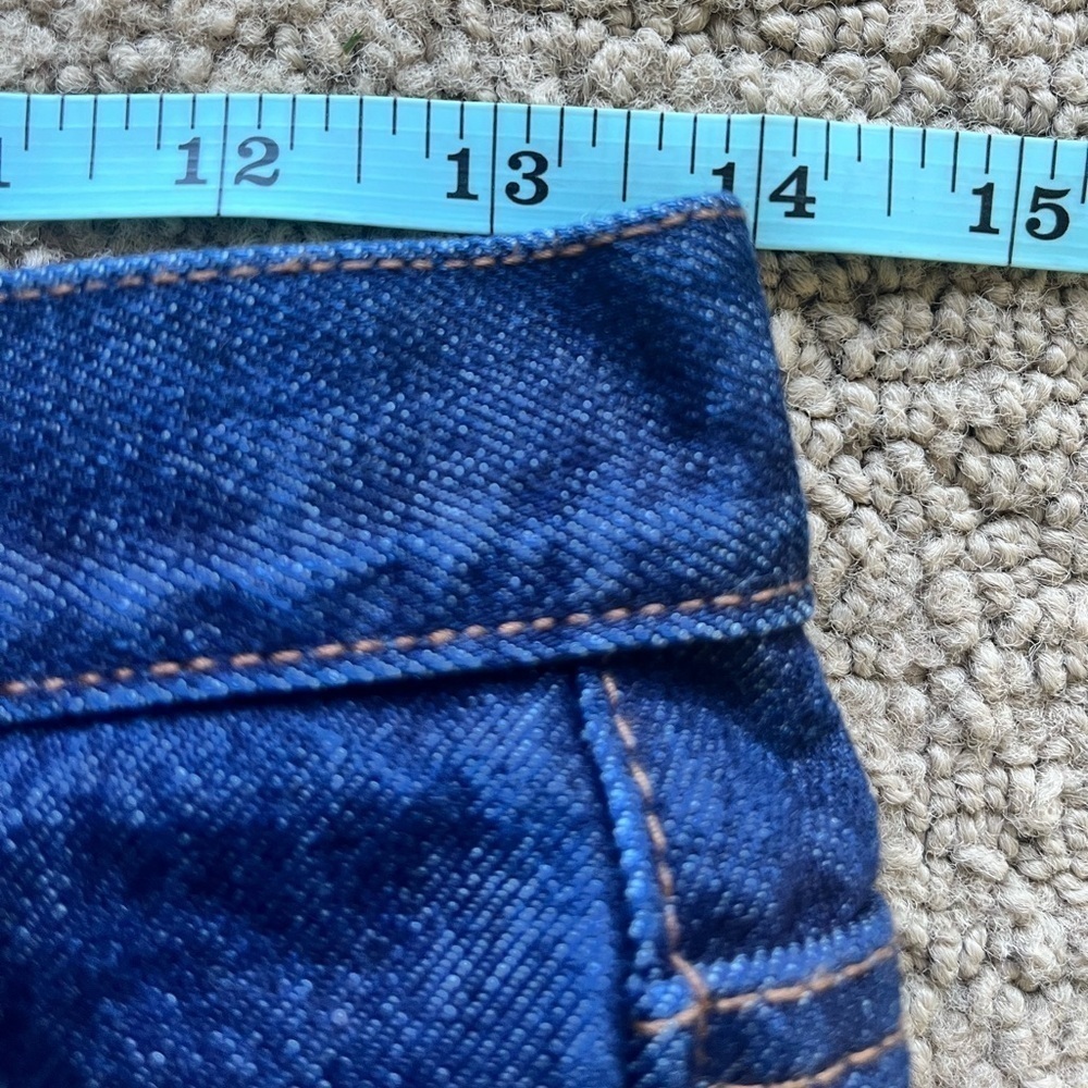 Guess straight leg jeans 100% cotton dark wash - Picture 10 of 10